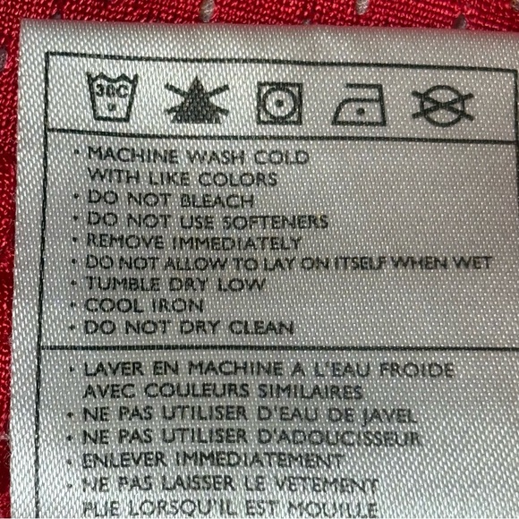 Nike Shorts Womens Extra Small Red Dri Fit Mesh Athletic Jogging Y2K Swoosh EUC - Picture 8 of 9